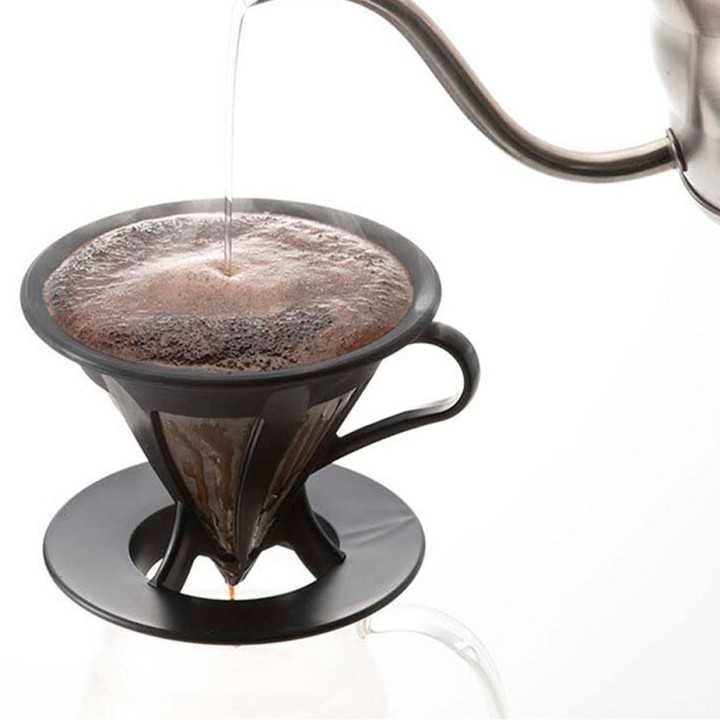 Hario Cafeor 02 Dripper Svart 2 Kopp