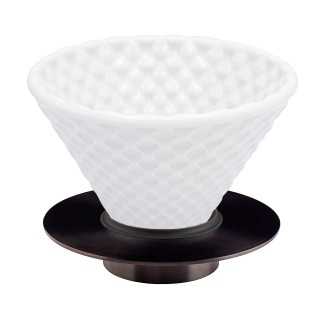 Loveramics Brewers Strong Dripper Vit 2 Kopp Inkl. Stativ Svart