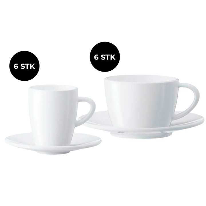 Jura Cappuccinokopper - 6 stk.
