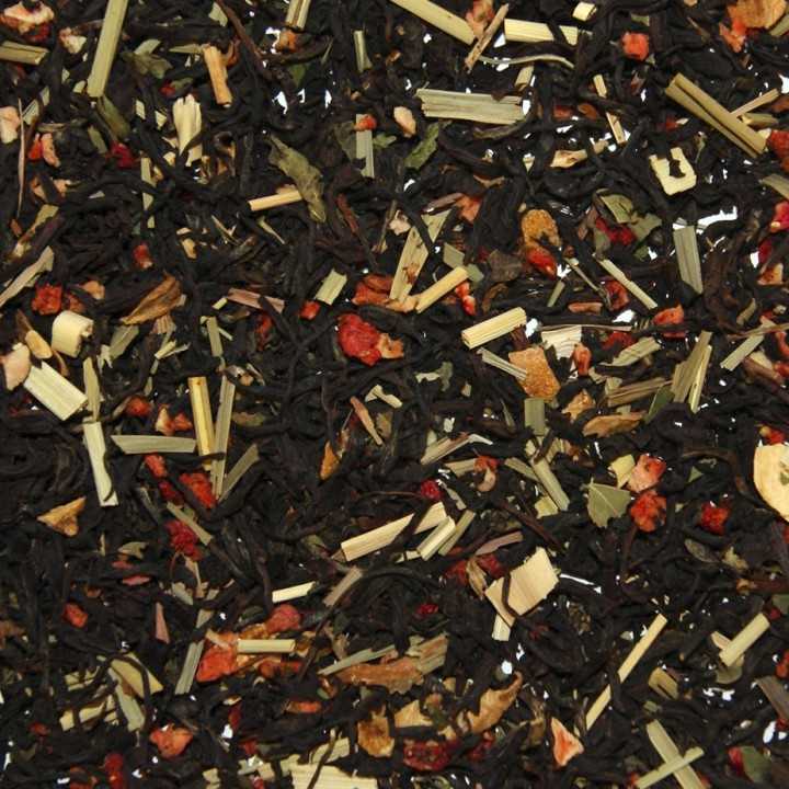 Jordgubb & Citron Ekologiskt Svart Te 3 kg
