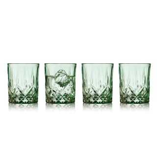 Lyngby Sorrento Whiskyglas 32 cl 4 St Grön