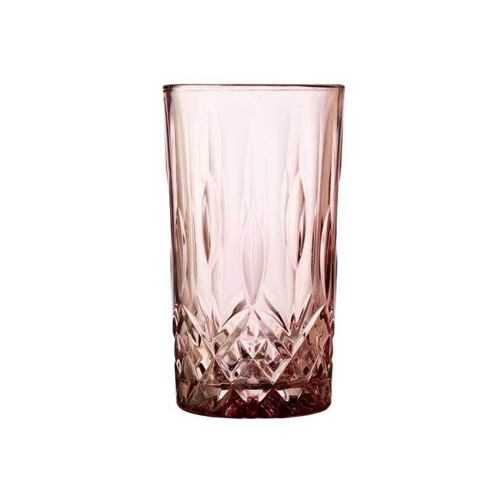 Lyngby Sorrento Highballglas 38 cl 4 St Pink