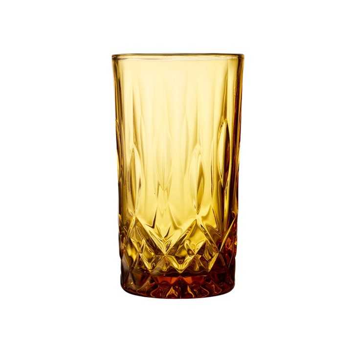 Lyngby Sorrento Highballglas 38 cl 4 St Amber