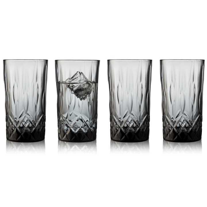 Lyngby Sorrento Highballglas 38 cl 4 St Smoke