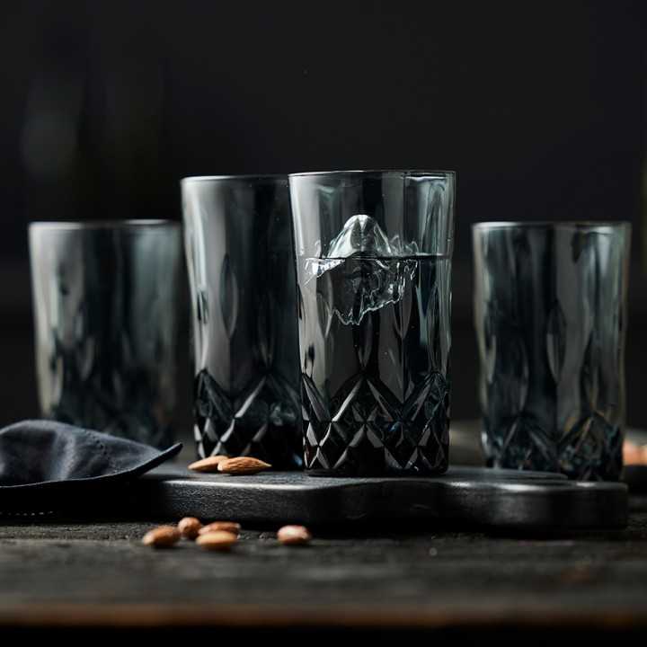Lyngby Sorrento Highballglas 38 cl 4 St Smoke