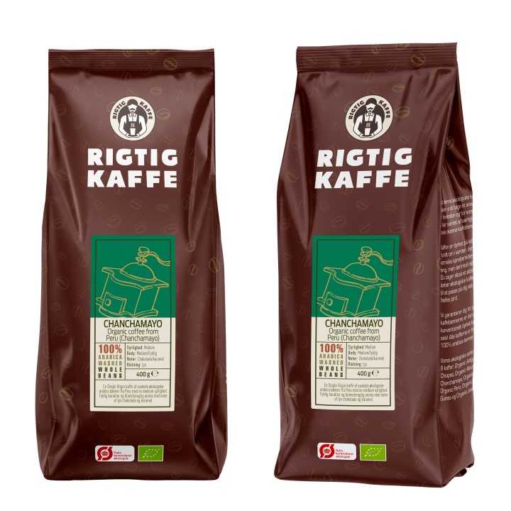 Rigtig Kaffe Organic Chanchamayo 400g
