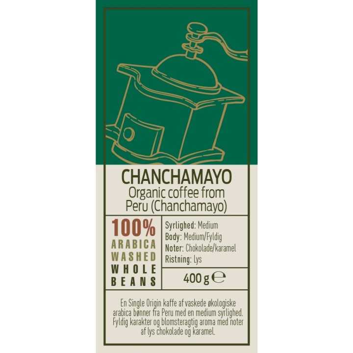 Rigtig Kaffe Organic Chanchamayo 400g