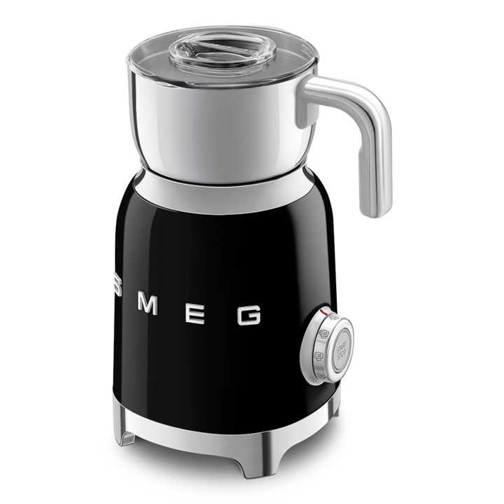 Smeg MFF01BLEU Mjölkskummare Svart