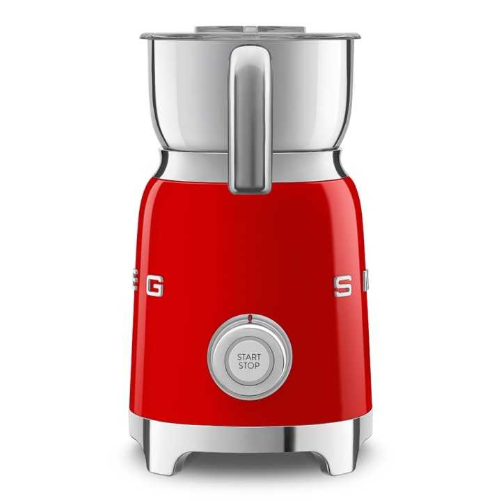 Smeg MFF01RDEU Mjölkskummare Röd