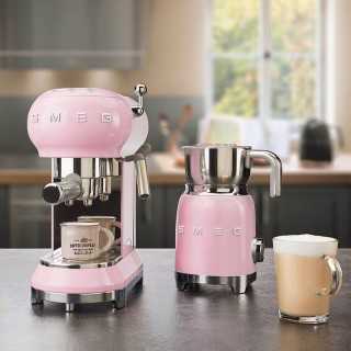 Smeg MFF01PKEU Mjölkskummare Rosa