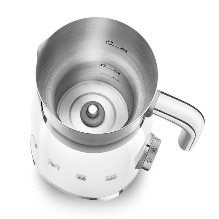 Smeg MFF01WHEU Mjölkskummare Vit