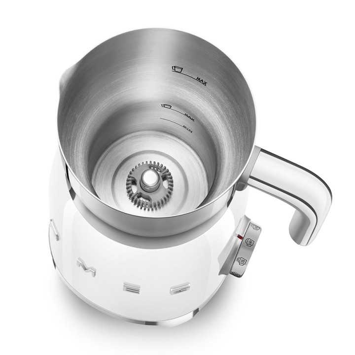 Smeg MFF01WHEU Mjölkskummare Vit