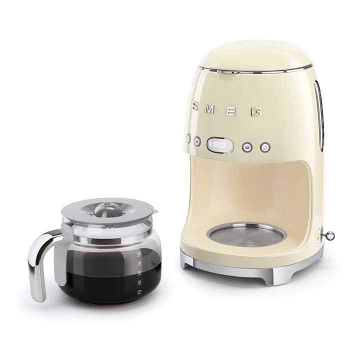 Smeg DCF02CREU Drip Kaffemaskin Creme