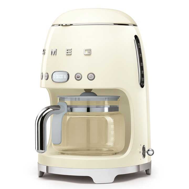 Smeg DCF02CREU Drip Kaffemaskin Creme