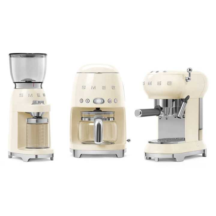 Smeg DCF02CREU Drip Kaffemaskin Creme