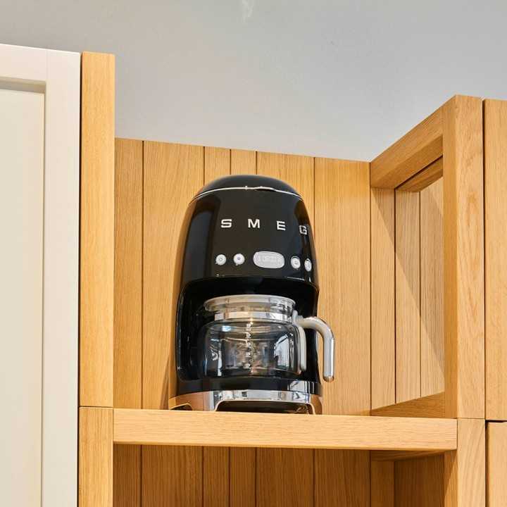 Smeg DCF02BLEU Drip Kaffemaskin Svart