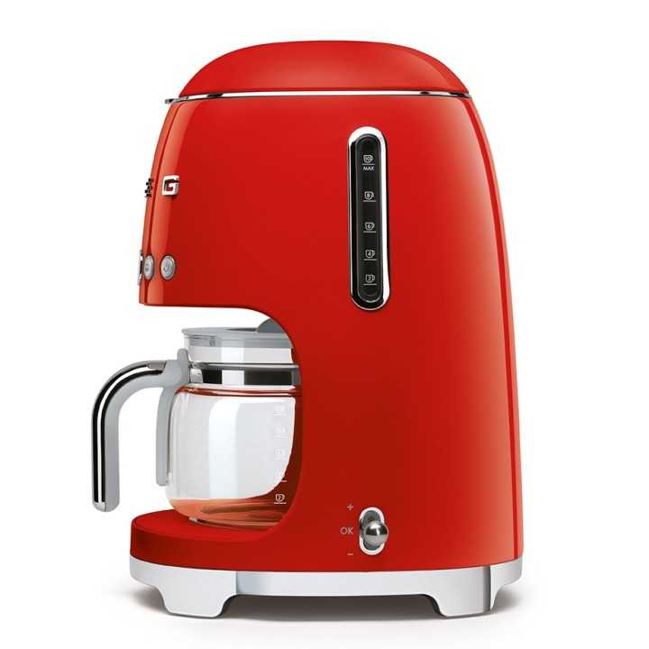 Smeg DCF02RDEU Drip Kaffemaskin Röd