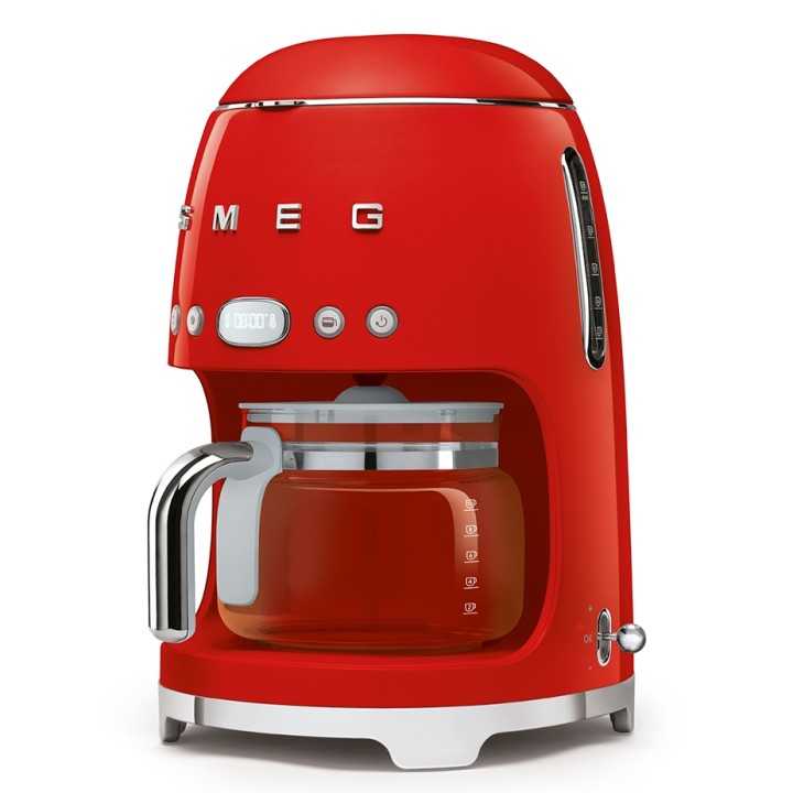 Smeg DCF02RDEU Drip Kaffemaskin Röd