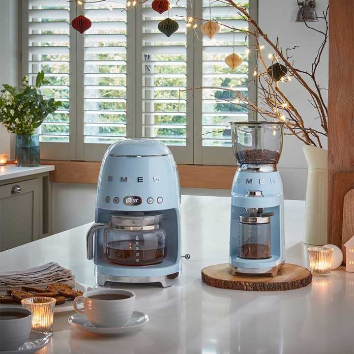 Smeg DCF02PBEU Drip Kaffemaskin Pastelblå
