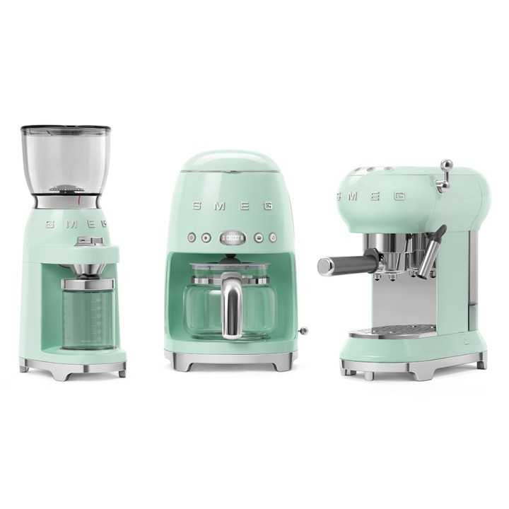 Smeg DCF02PGEU Drip Kaffemaskin Pastelgrön