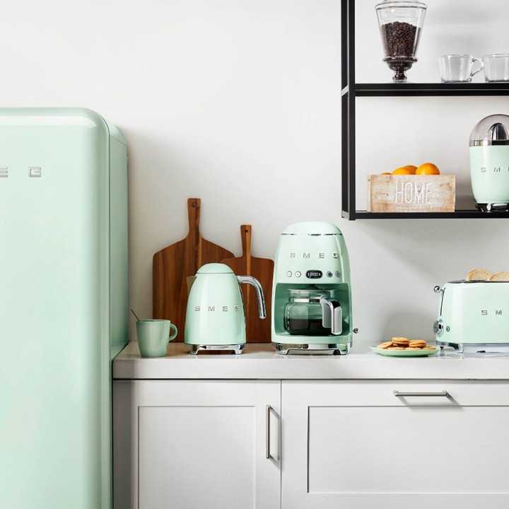 Smeg DCF02PGEU Drip Kaffemaskin Pastelgrön