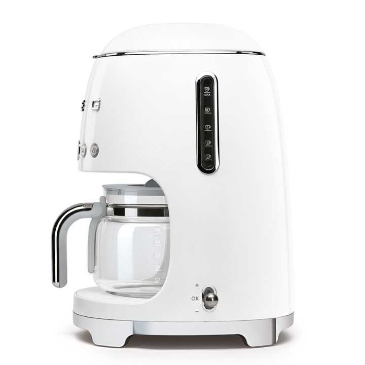 Smeg DCF02WHEU Drip Kaffemaskin Vit