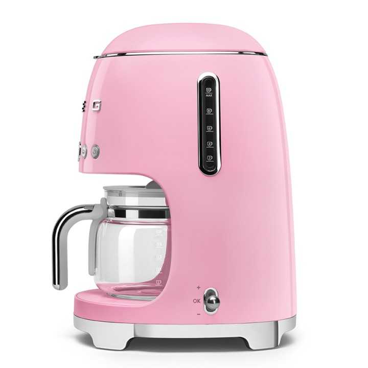 Smeg DCF02PKEU Drip Kaffemaskin Rosa