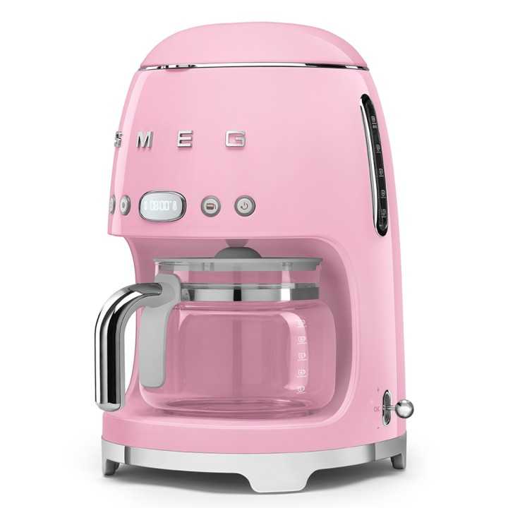 Smeg DCF02PKEU Drip Kaffemaskin Rosa