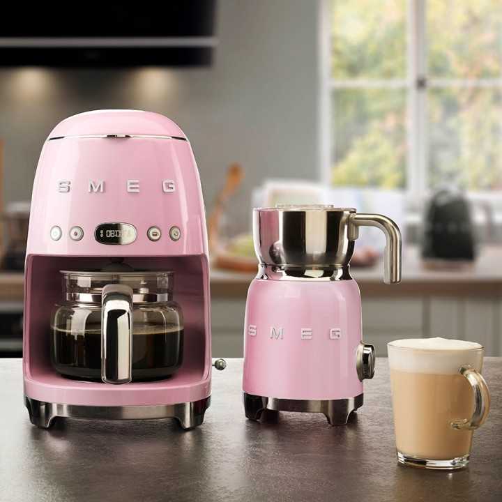 Smeg DCF02PKEU Drip Kaffemaskin Rosa