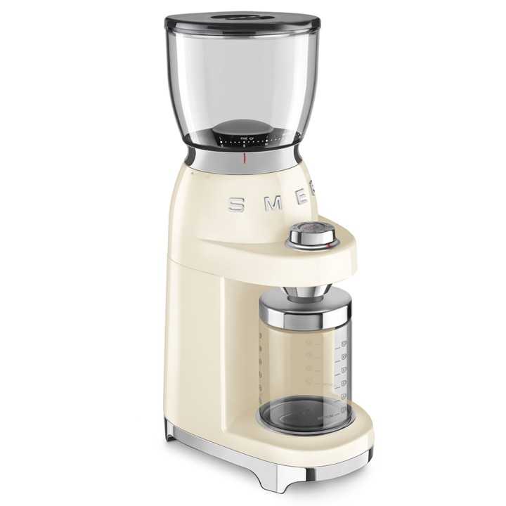 Smeg CGF01CREU Kaffekvarn Creme