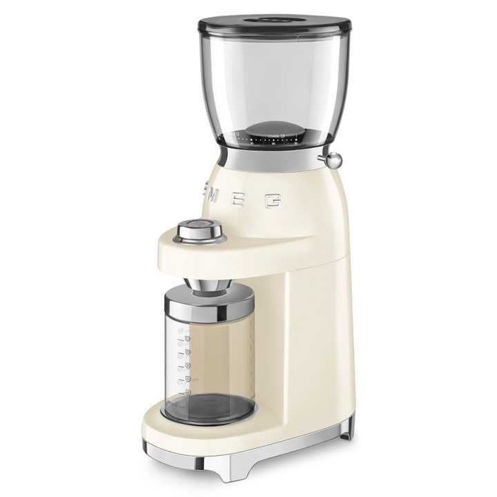 Smeg CGF01CREU Kaffekvarn Creme