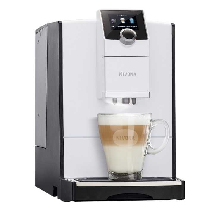 Nivona NICR 796 Vit Espressomaskin Inkl. 4,2kg Rigtig Kaffe