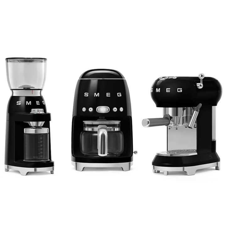 Smeg CGF01BLEU Kaffekvarn Svart