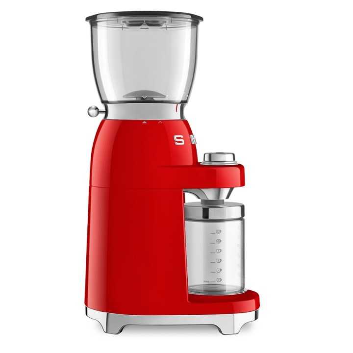 Smeg CGF01RDEU Kaffekvarn Röd