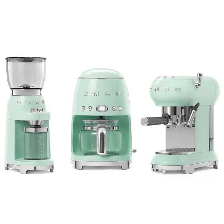 Smeg CGF01PGEU Kaffekvarn Pastelgrön