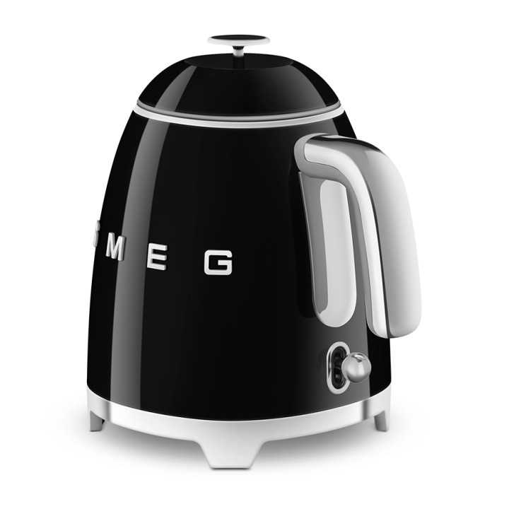 Smeg KLF05BLEU Mini Vattenkokare 0,8L Svart