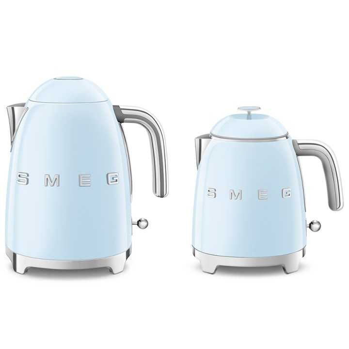 Smeg KLF05PBEU Mini Vattenkokare 0,8L Pastelblå