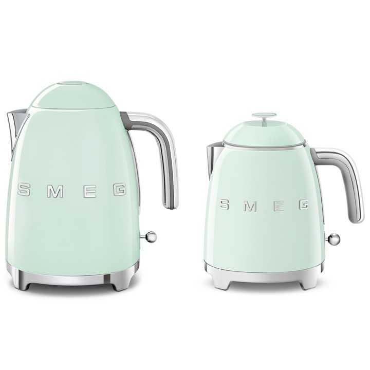 Smeg KLF05PGEU Mini Vattenkokare 0,8L Pastelgrön
