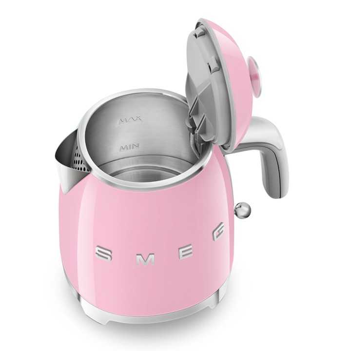 Smeg KLF05PKEU Mini Vattenkokare 0,8L Rosa
