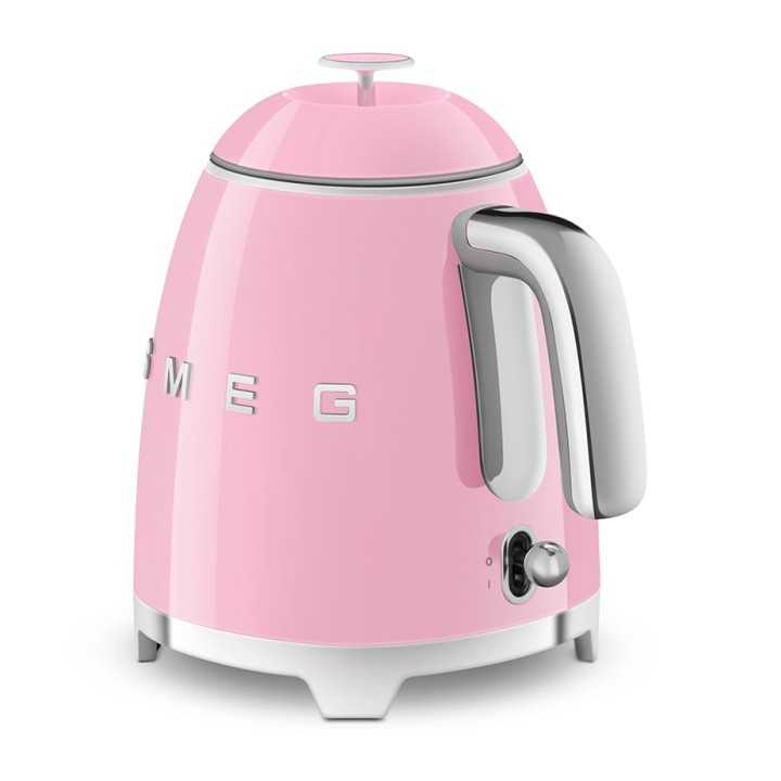 Smeg KLF05PKEU Mini Vattenkokare 0,8L Rosa