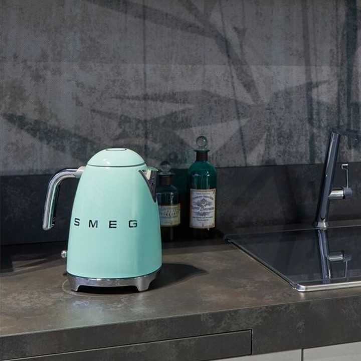 Smeg KLF04PGEU Vattenkokare m. Temperatur 1,7L Pastelgrön