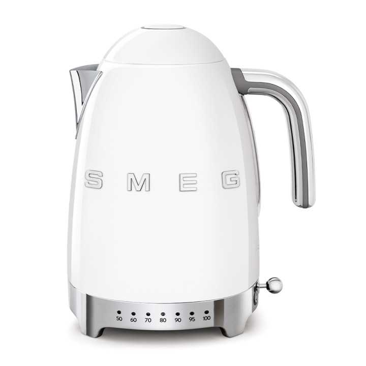 Smeg KLF04WHEU Vattenkokare m. Temperatur 1,7L Vit