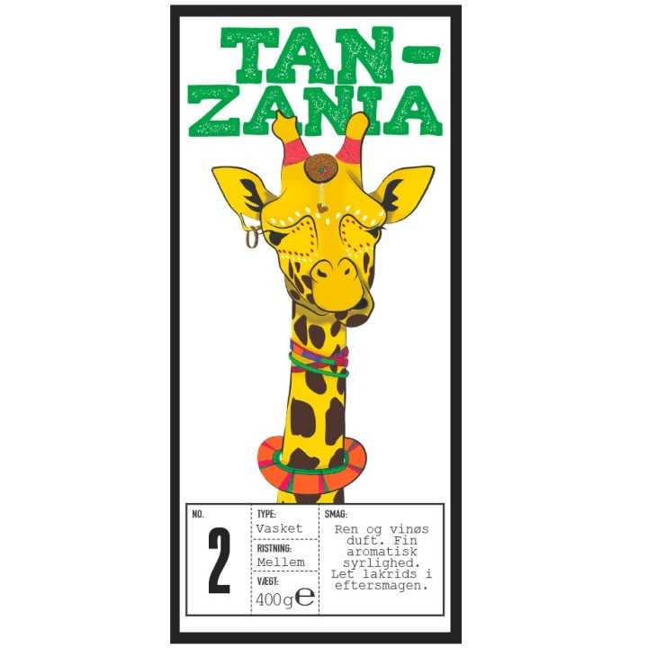 Rigtig Kaffe Tanzania No. 2 v/24kg