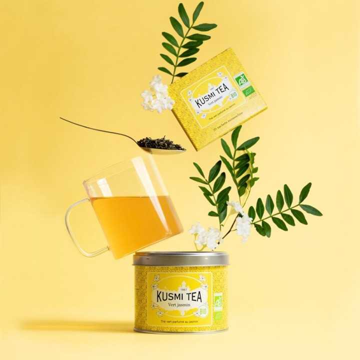 Kusmi Grøn Te Jasmin Økologisk 90g