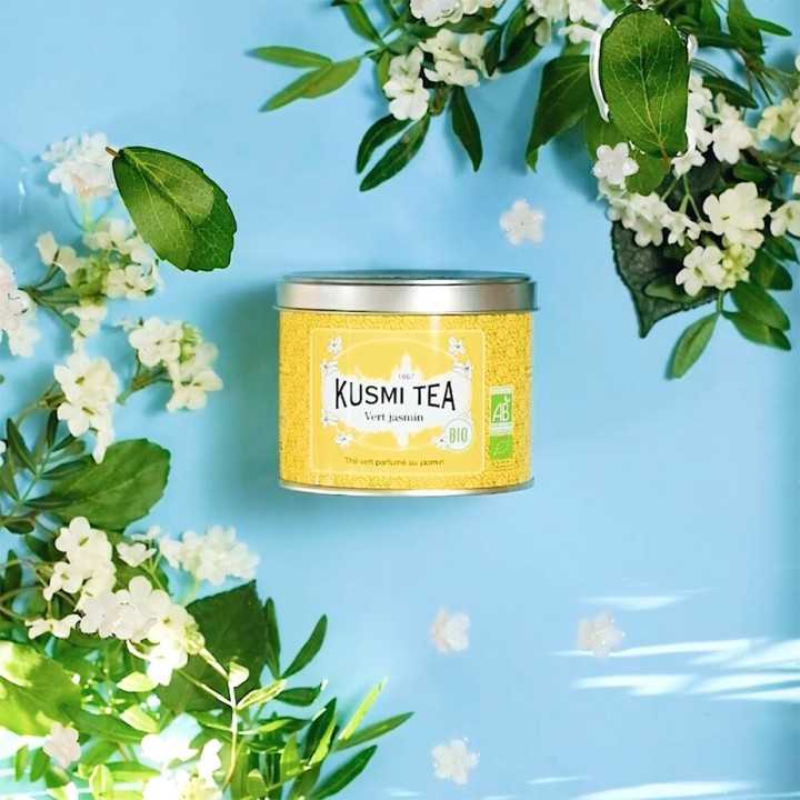 Kusmi Grøn Te Jasmin Økologisk 90g