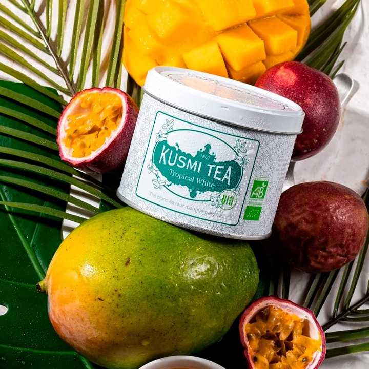 Kusmi Te Tropical White Ekologiskt 90g