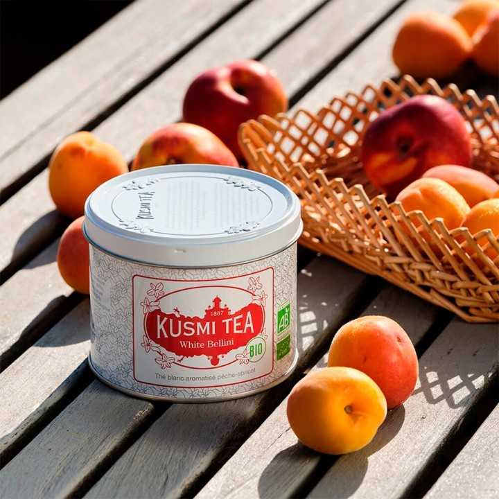 Kusmi Te White Bellini Ekologiskt 90g