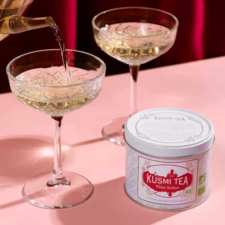 Kusmi Te White Bellini Ekologiskt 90g