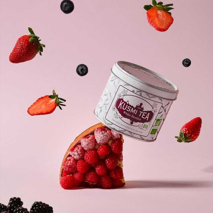 Kusmi Te White Berries Ekologiskt 100g