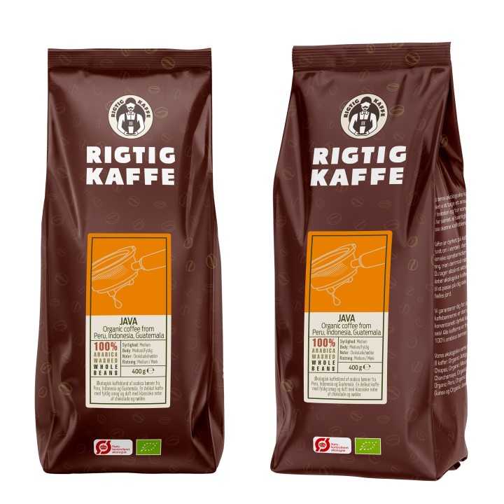 Rigtig Kaffe Organic Java 15x400g